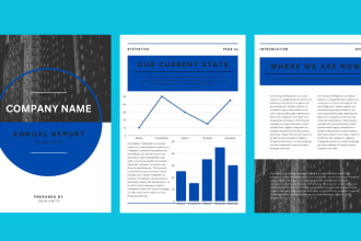 design your financial report