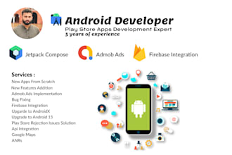 develop android apps  with kotlin and jetpack compose