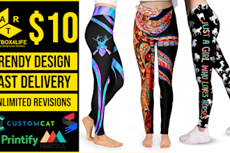 make surprising leggings design