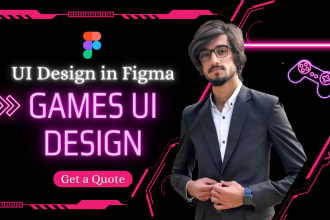 design professional 2d 3d game UI and layouts