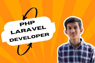 be an expert PHP laravel developer for your web app