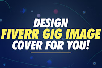 design fiverr gig thumbnail and gig image cover