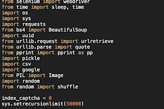 do a python script for you