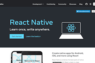 build, debug and fix your react native application