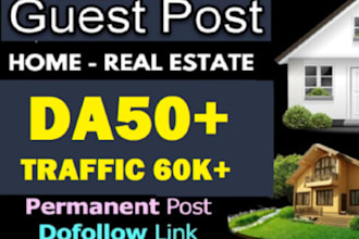 do home improvement guest post on high da home,real estate blogs