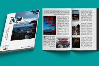 design an upscale booklet for your brand 06 hrs