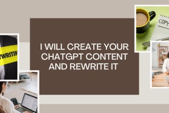 generate chatgpt content and rewrite it