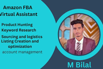 serve as your expert amazon fba virtual assistant