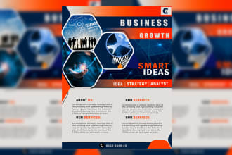 flyer, brochure, and poster design services for your marketing needs