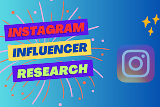 do influencer research for boosting your instagram growth