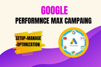 setup and manage highly profitable google ads performance max campaign