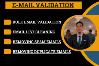 do bulk email validation  in the shortest time