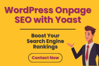 install, setup yoast for wordpress onpage SEO with sitemap