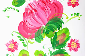 create a petrykivka decor for you