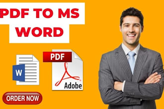 convert pdf file to ms word
