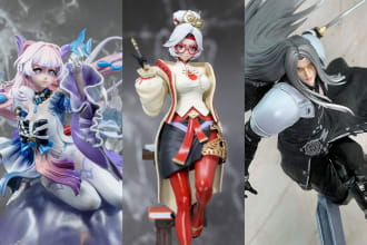 print and paint anime and game figures or miniatures