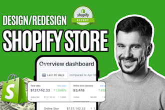 build a high converting branded shopify dropshipping store with winning product