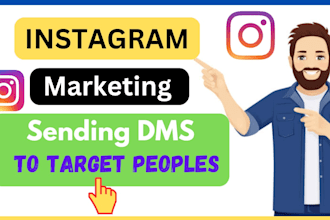 manually send message on instagram