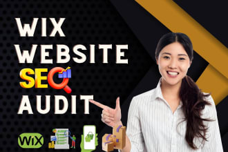 do in depth wix website audit and help to rank on google
