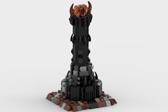 design a lego set and instructions