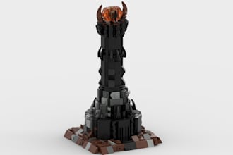 design a lego set and instructions