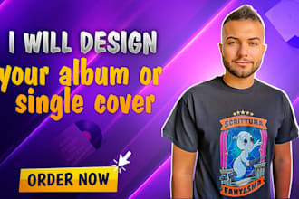 create a professional music album, song, or single cover