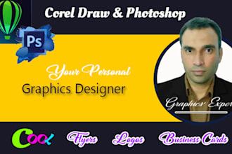 do any photoshop and coreldraw work