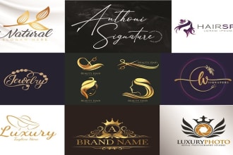 design jewelry, cosmetic, makeup, fashion, spa, art, signature logo