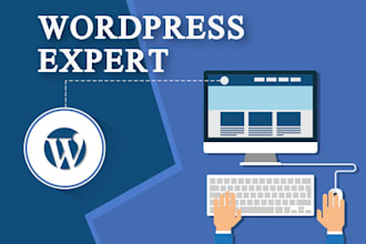 design, setup and customize wordpress website