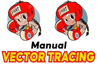 do vector tracing of any logo or image