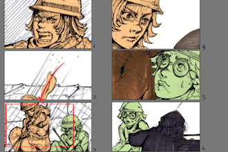 draw pro storyboards for animation