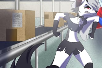 draw furry art nsfw or fursona nsfw or sfw