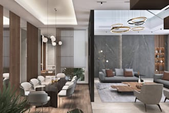 create modern design and high quality renders