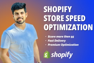 do shopify speed optimization and increase shopify score in 1 day