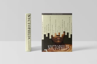 design book cover for fiction and non fiction books