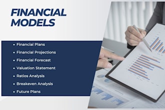 craft a financial plan for startups, financial models also