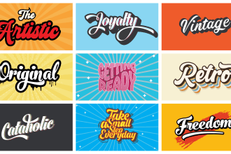 do retro vintage typography t shirt or custom graphic t shirt design