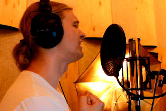 be your male edm house dubstep or dnb vocalist