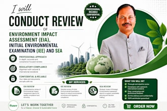 conduct a review of environmental impact assessment iee, sea