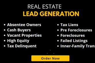 provide real estate sellers and buyers leads