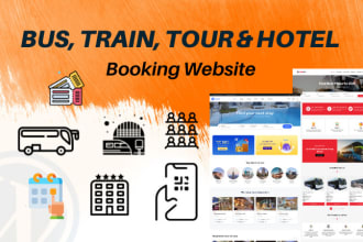 make tour booking, hotel booking, bus ticket selling, seat reservation in wp