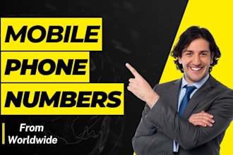 provide targeted email phone number leads
