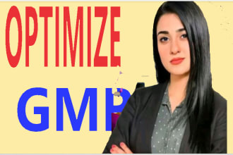 optimize google my business page for local SEO gmb ranking on snack 3 pack