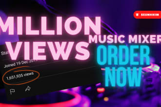 create high quality dance mashup just for you