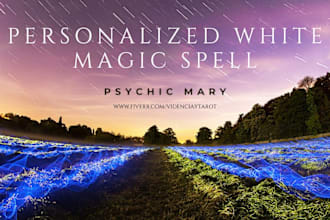 cast a custom white magic spell