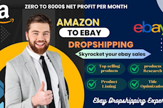 do amazon,walmart or aliexpress to ebay dropshipping listings