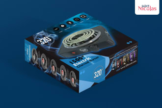 design your box packaging artwork