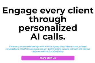 develop custom ai voice agent solution lead qualification activecampaign, ghl
