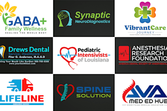 do professional healthcare medical dental wellness logo