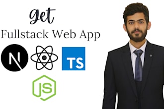 develop next js, react js and typescript web application for you